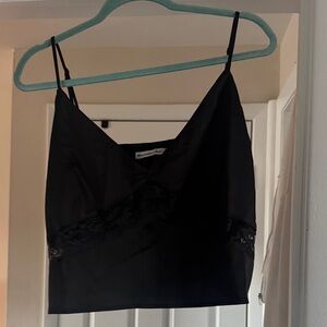Abercrombie & Fitch Black Crop Top